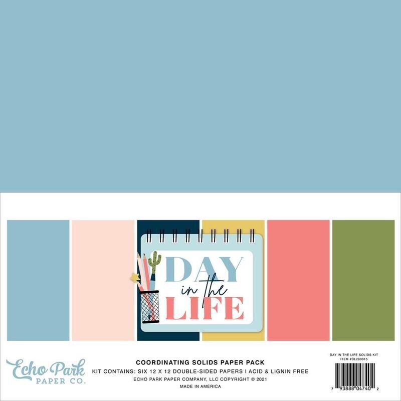 Echo Park Day in the Life Collection - Assorted