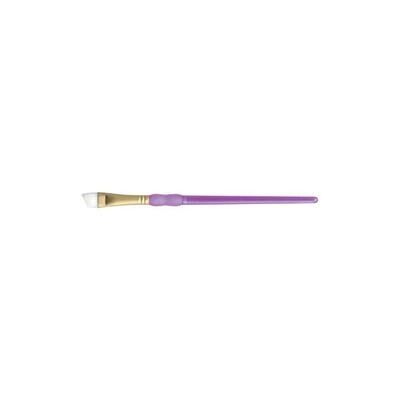 Crafter's Choice White Taklon Angular Brush - Assorted