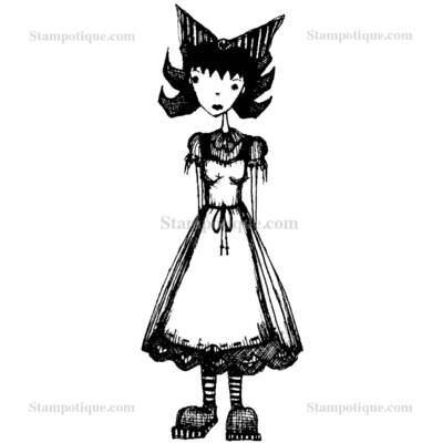 Stampotique Wood Mounted - Prairie Misfit 6043