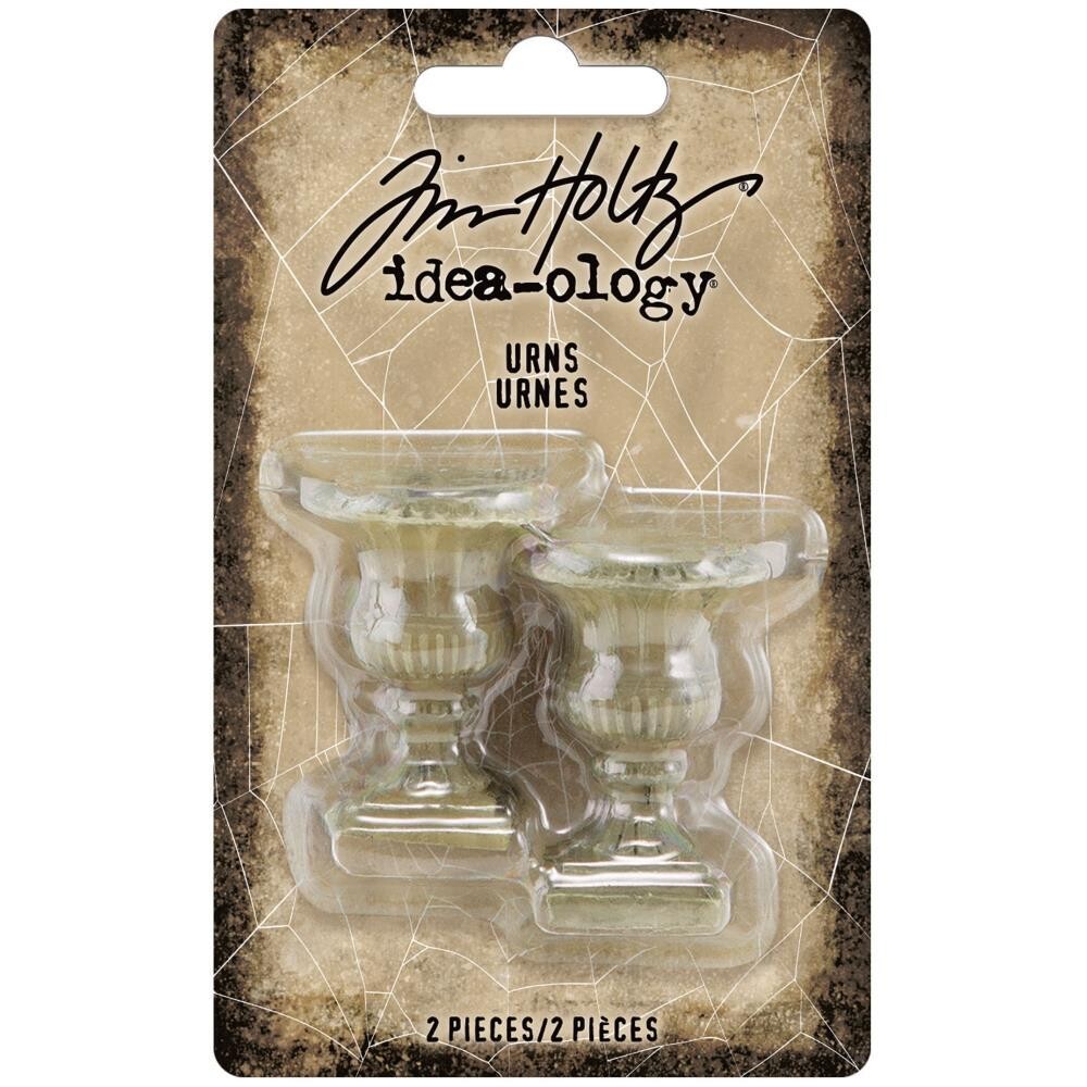 Tim Holtz Idea-ology Halloween 2021 Urns 2/pkg