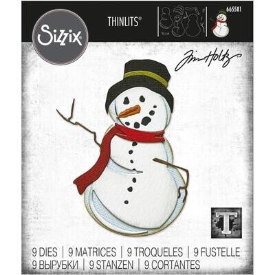 Tim Holtz Sizzix Thinlits Dies Mr. Frost