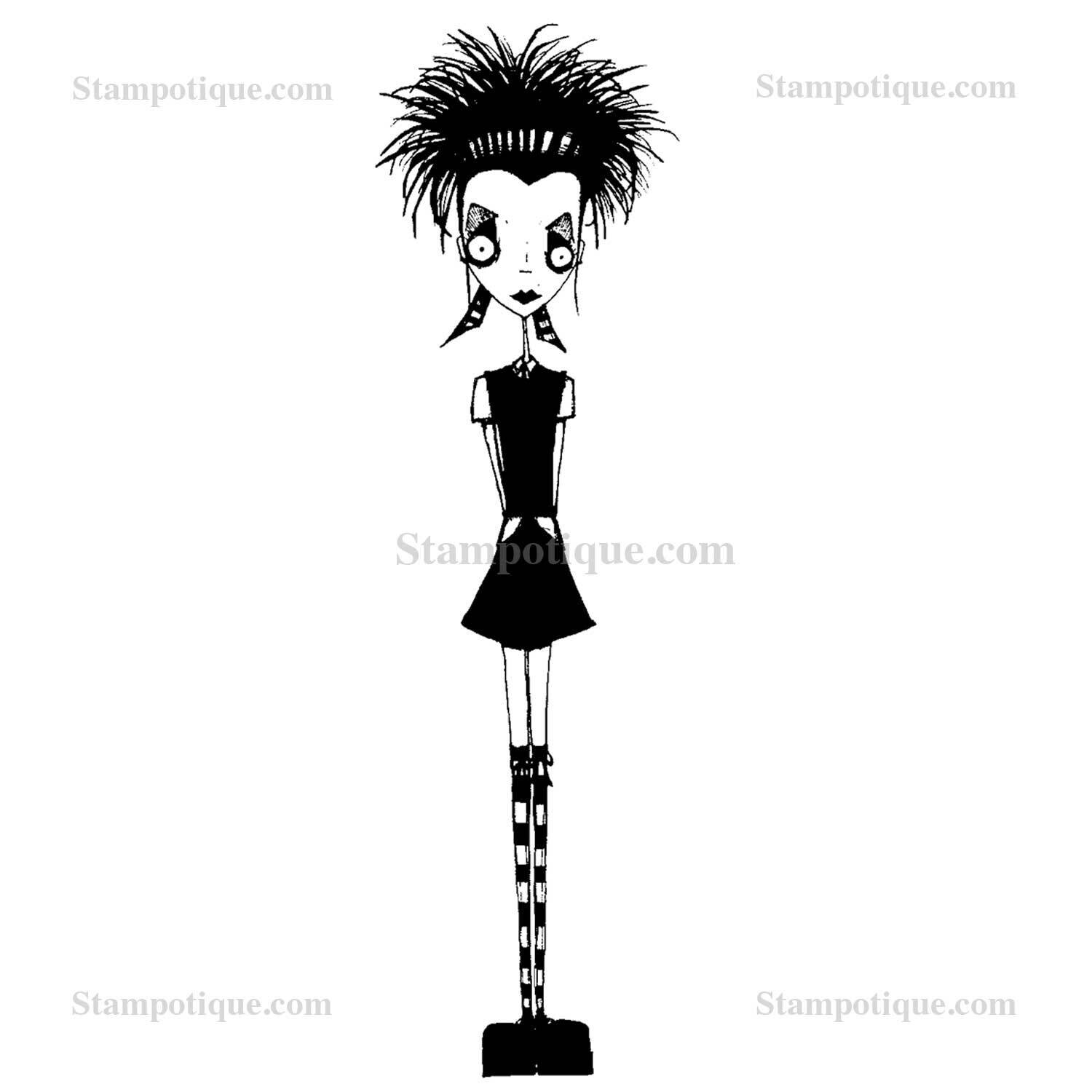 Stampotique Wood Mounted - Spykee 6023