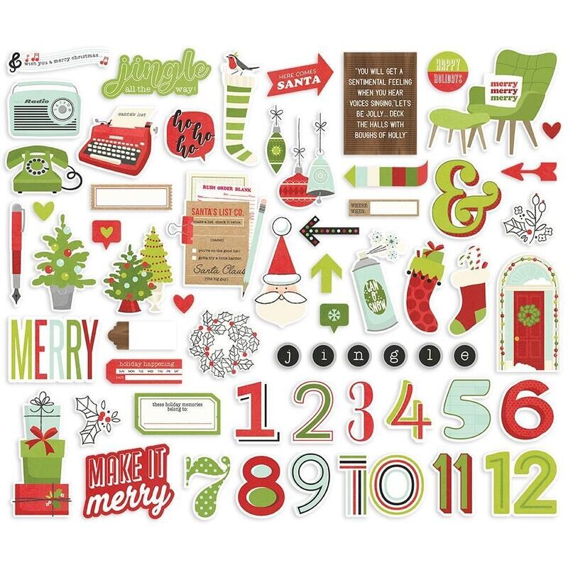 Simple Stories Make it Merry - Assorted