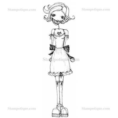 Stampotique Wood Mounted - Karin 6108