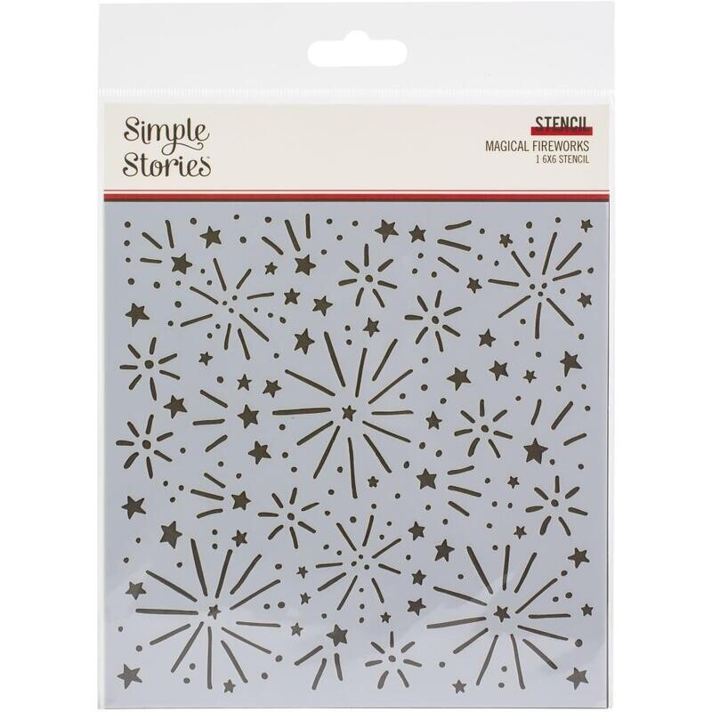 Simple Stories Stencils - Assorted