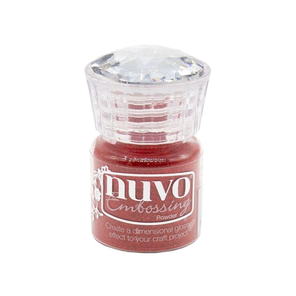 Tonic Studios Nuvo Embossing Powder Glitter Sugared Stawberries (Red)