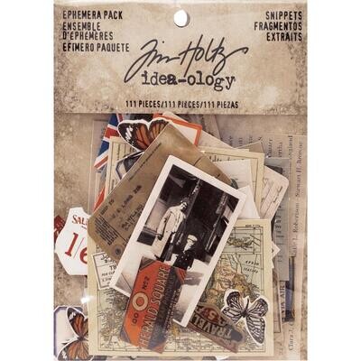 Tim Holtz Idea-ology Ephemera Pack Snippets