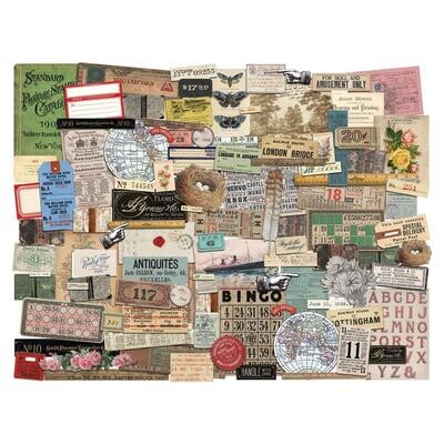 Tim Holtz Idea-ology Ephemera Pack Memoir 102/pkg