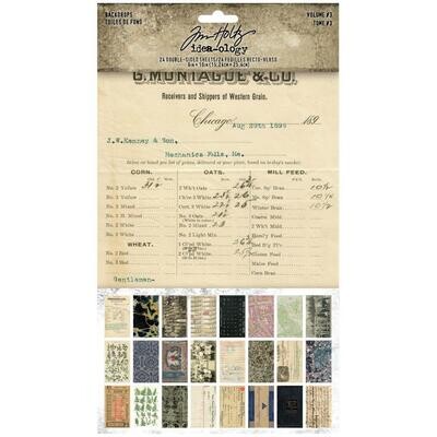 Tim Holtz Idea-ology Backdrops Volume 3