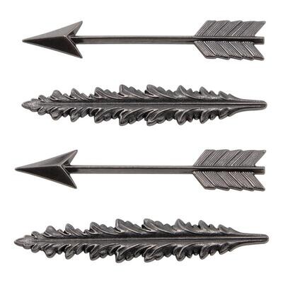 Tim Holtz Idea-ology Adornments Quill and Arrow 4/pkg