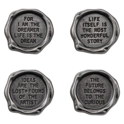 Tim Holtz Idea-ology Quote Seals 4/pkg