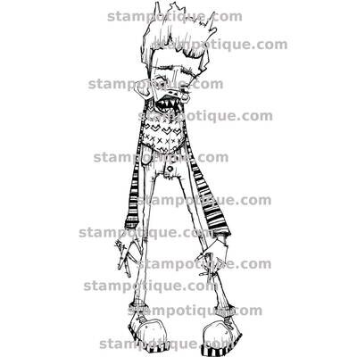 Stampotique Wood Mounted - Tracy 6261