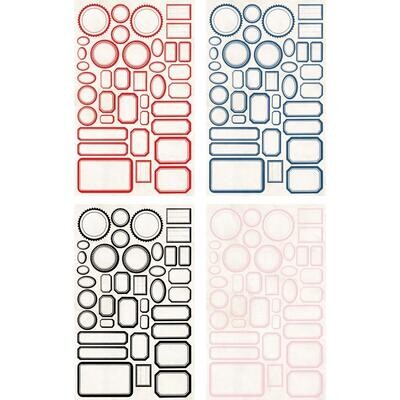 Tim Holtz Idea-ology Classix Label Stickers 152/pkg