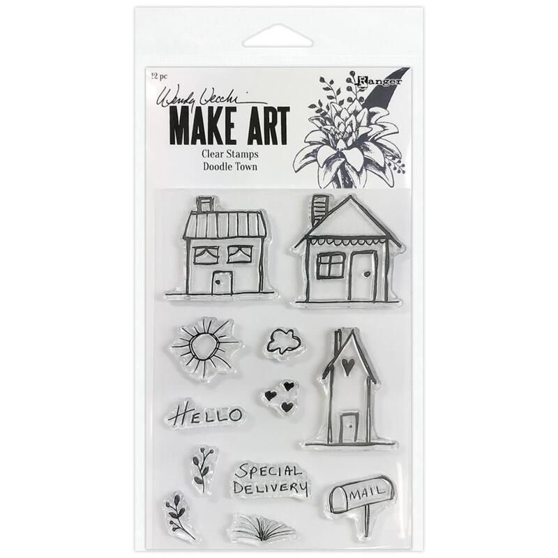 Wendy Vecchi Clear Stamp Sets - Assorted