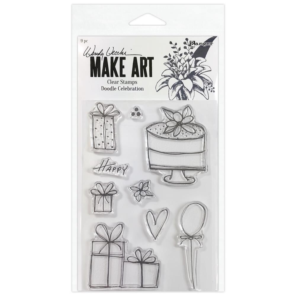 Wendy Vecchi Clear Stamp Sets - Assorted