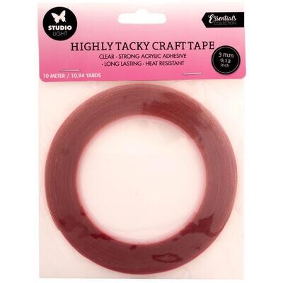 Studio Light Highly tacky Craft Tape 3mm x 10 metres