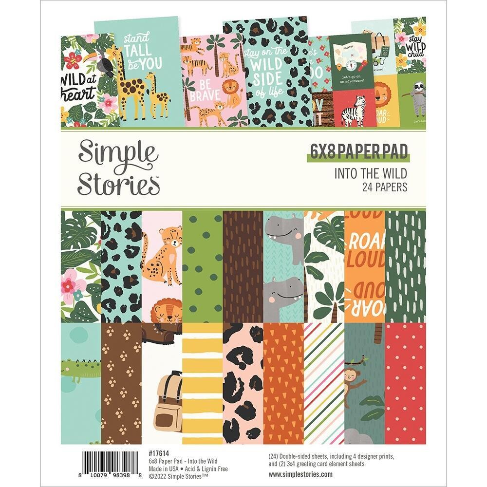 Simple Stories Into the Wild Collection - Assorted