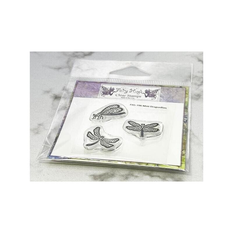 Fairy Hugs Stamp Mini Dragonflies