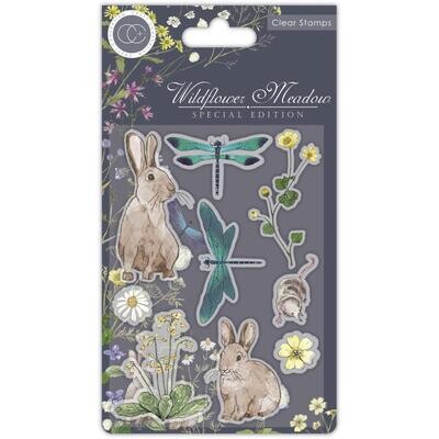 Craft Consortium Clear Stamps Wildflower Meadow Special Edition
