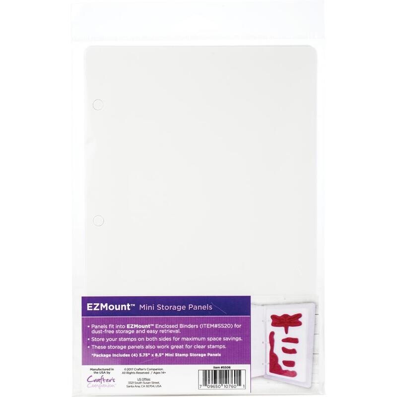 EZ Mount Mini Storage Panels 4/pkg