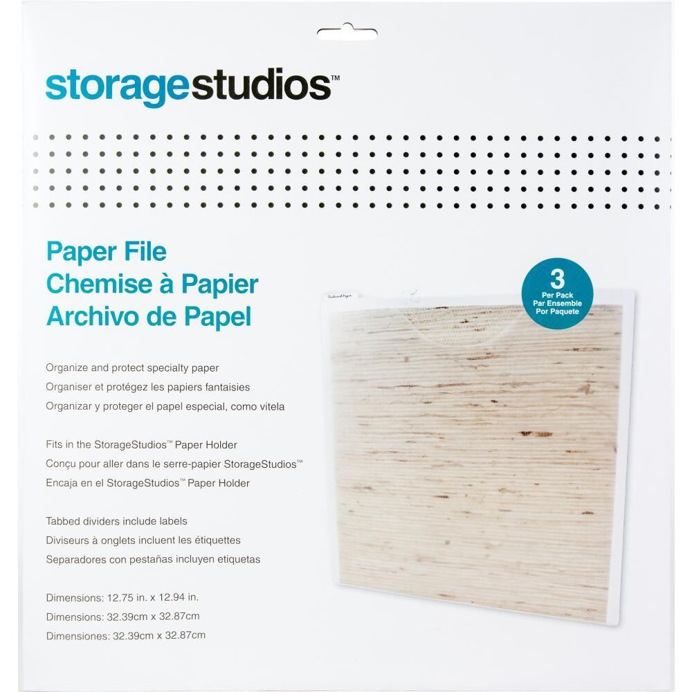 Storage Studios Paper File 3/pkg