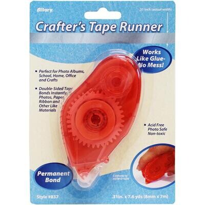 Allary Double Sided Tape Runner - Permanent Bond 8mmx7m
