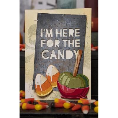 Tim Holtz Sizzix Thinlits Dies Colorize Trick or Treat
