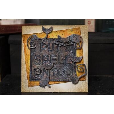 Tim Holtz Sizzix Thinlits Dies Mischievous