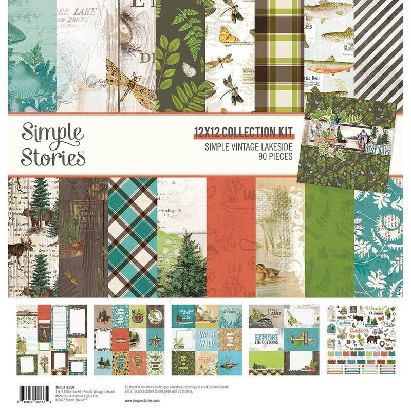 Simple Stories Simple Vintage Lakeside - Assorted