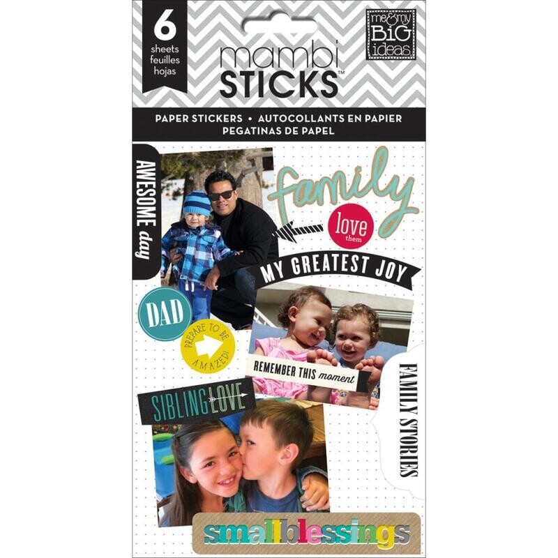 Me and My Big Ideas Stickers Family 115/pkg