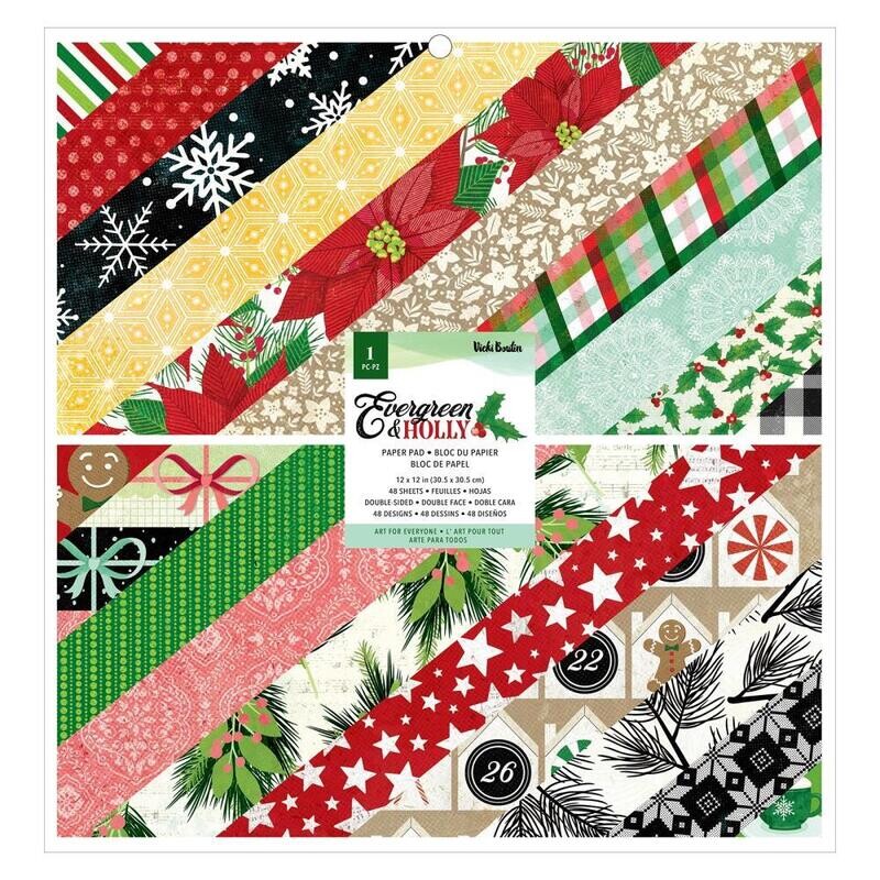 Vicki Boutin Evergreen &amp; Holly Collection - Assorted