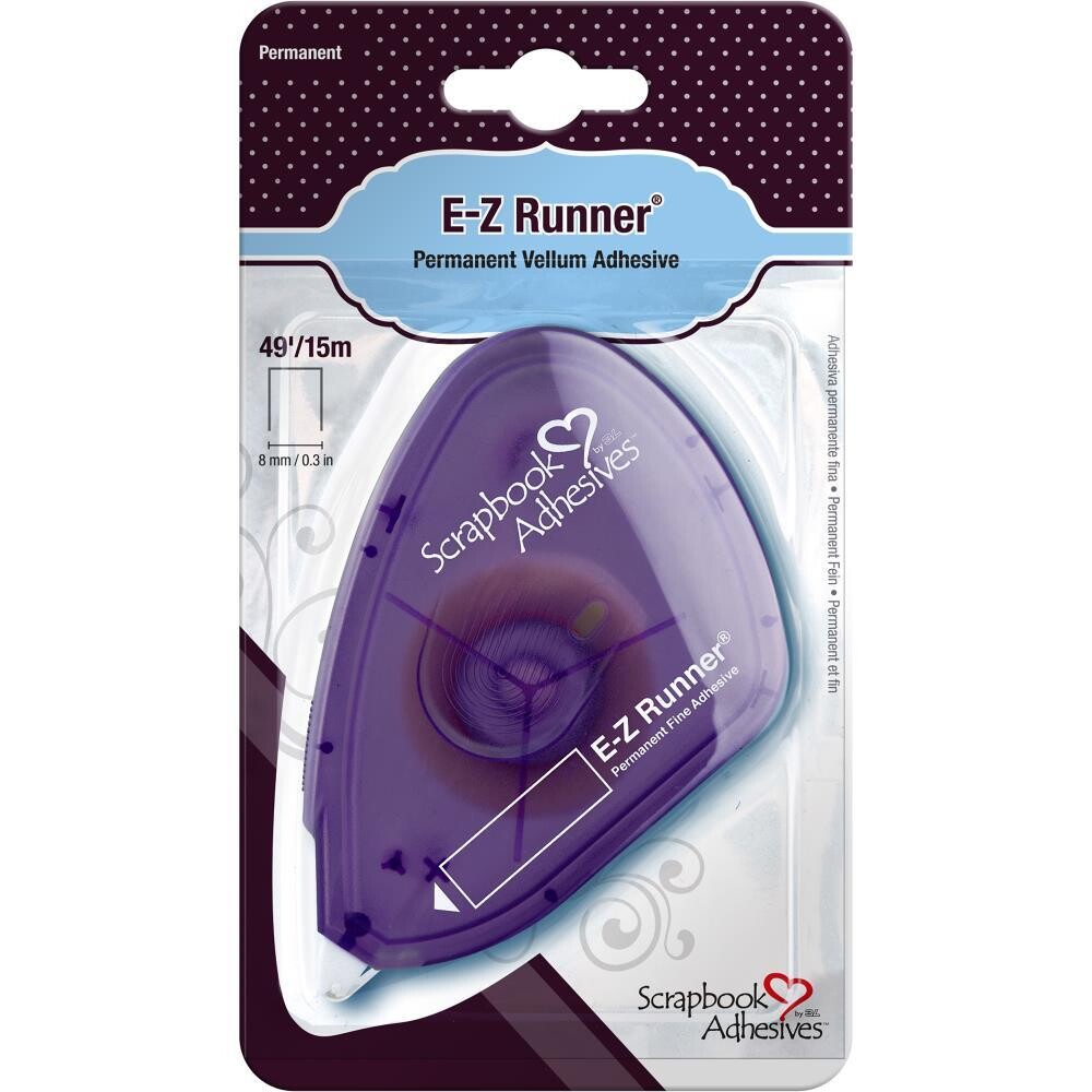 Scrapbook Adhesives E-Z Runner Permanent Vellum Tape Adhesive