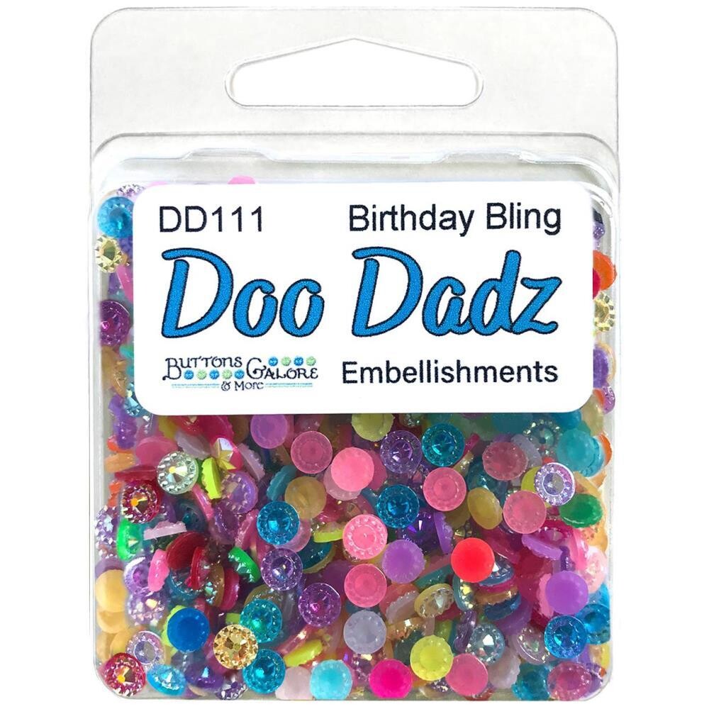 Buttons Galore Doo Dadz - Birthday Bling