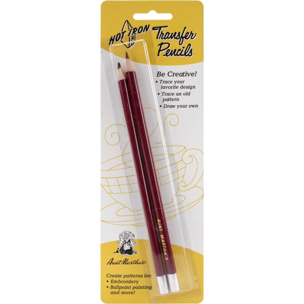 Aunt Martha&#39;s Hot Iron Transfer Pencil 2/pkg