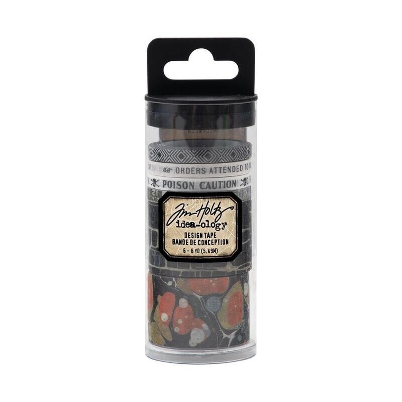 Tim Holtz Idea-ology Halloween 2022 Design Tape 6/pkg