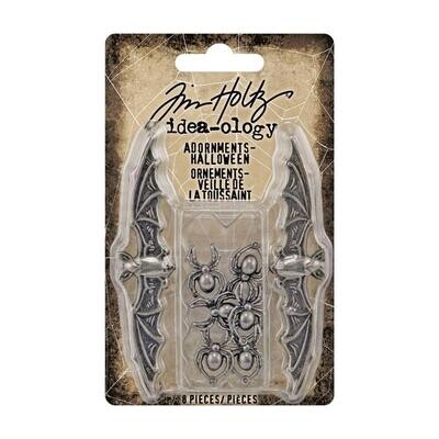Tim Holtz Idea-ology Halloween 2022 Adornments 8/pkg