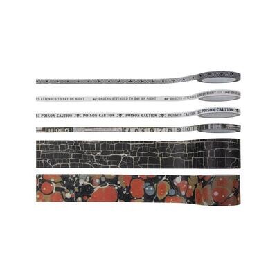 Tim Holtz Idea-ology Halloween 2022 Design Tape 6/pkg