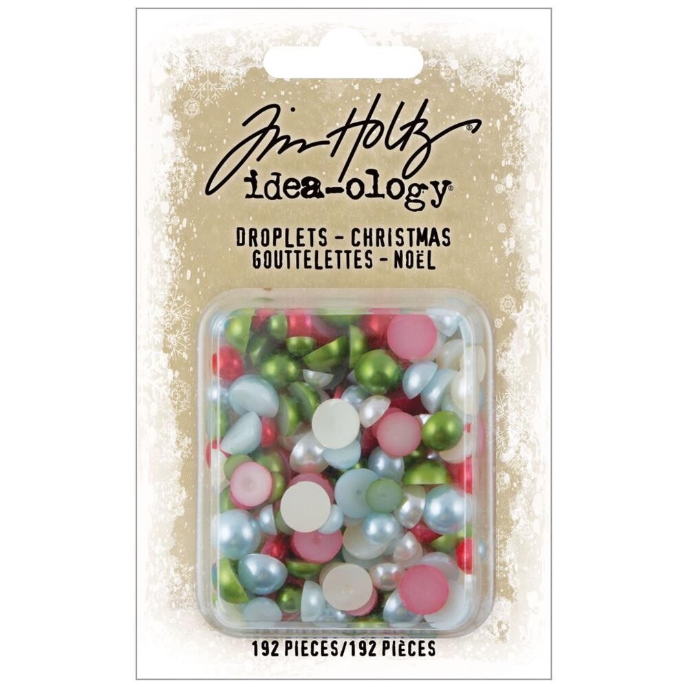 Tim Holtz Idea-ology Christmas 2022 Droplets 192/pkg