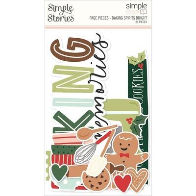 Simple Stories Baking Spirits Bright Collection - Assorted