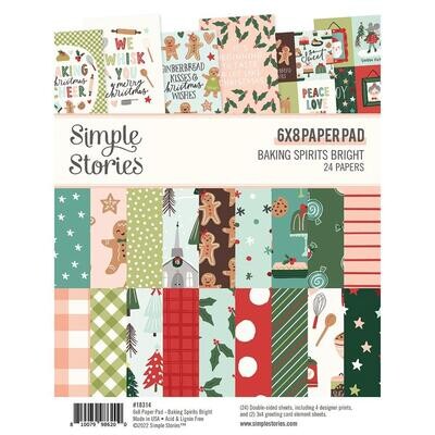 Simple Stories Baking Spirits Bright Collection - Assorted
