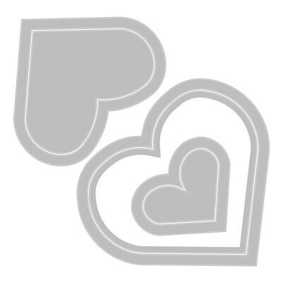 Sizzix Framelits Heart Frames 6/pkg