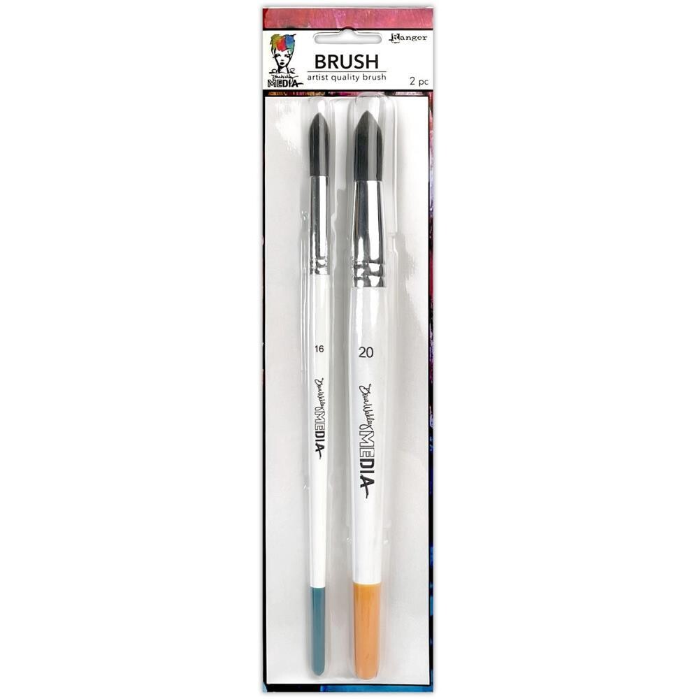 Dina Wakley MEdia Brush - Round size #16 and #20
