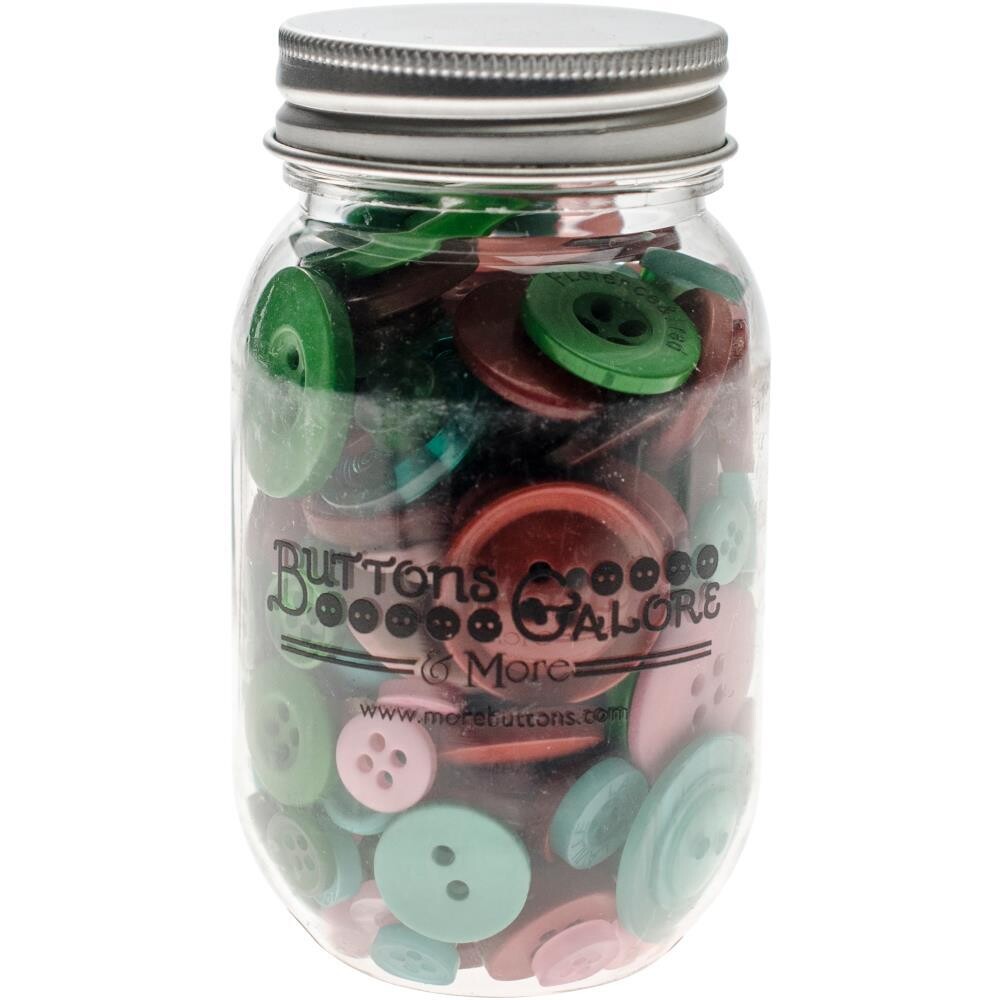 Buttons Galore Mason Jars - Assorted