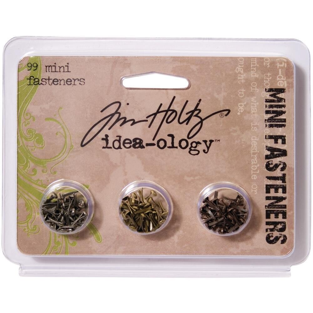 Tim Holtz Idea-ology Mini Fasteners 99/pkg
