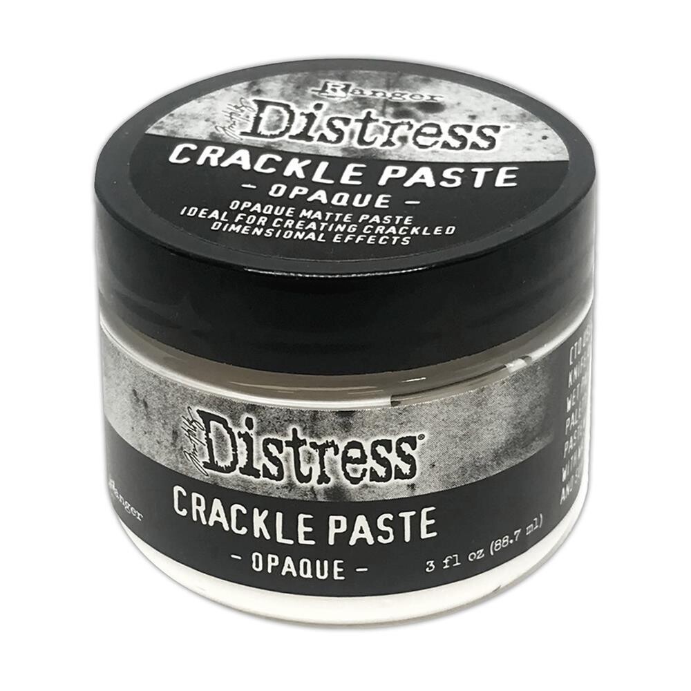 Tim Holtz Distress Texture Paste Crackle Opaque 3oz