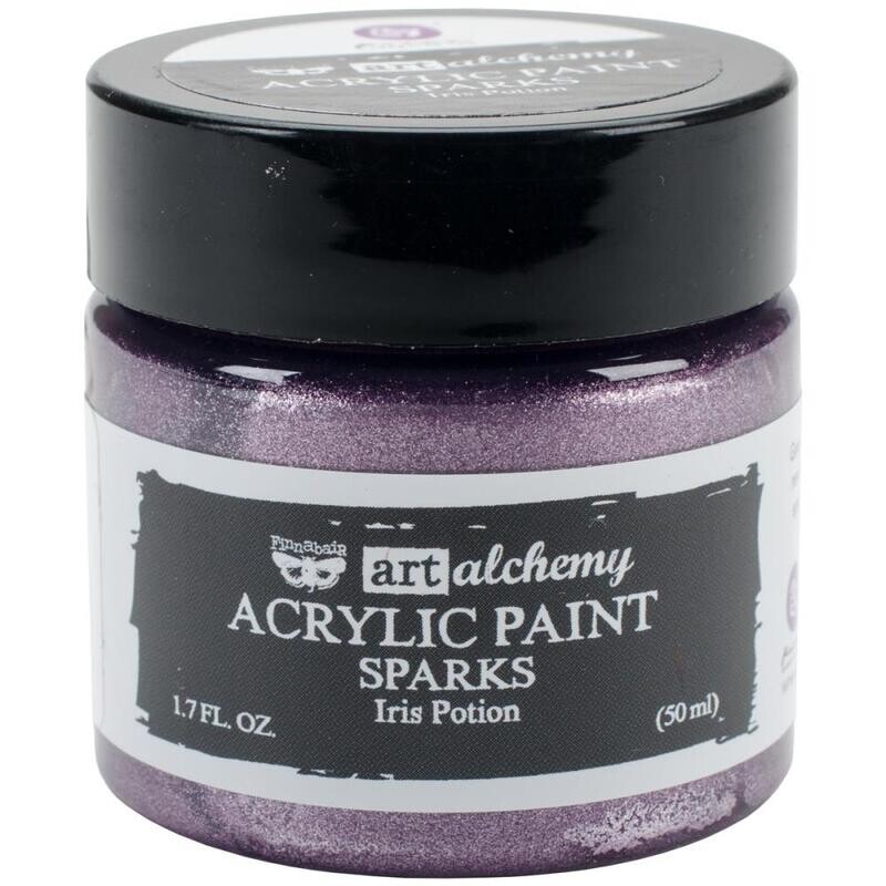 Finnabair Art Alchemy Sparks Acrylic Paint - Assorted