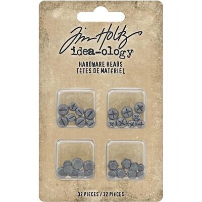 Tim Holtz Idea-ology Hardware Heads 32/pkg