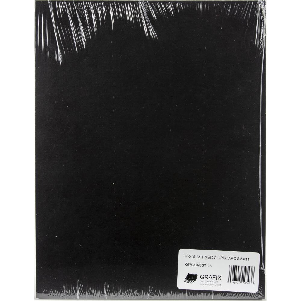 Grafix Medium Weight Chipboard 15/pkg