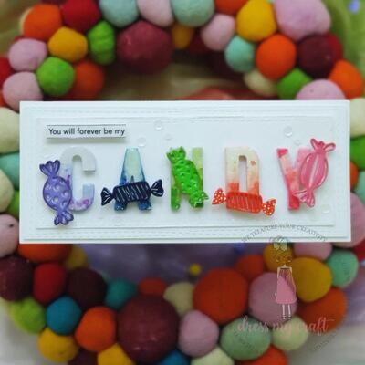Dress My Craft Dies - Toffees 4/pkg