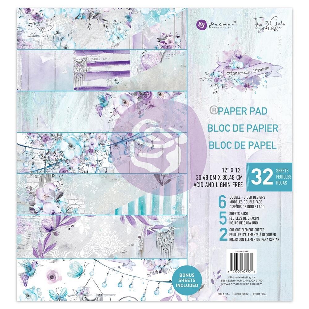 Prima Marketing Aquarelle Dreams Collection - Assorted